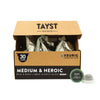 Tayst Coffee Pods, Medium Roast, K Cups for Keurig, Sustainable, 30 Count, Brown