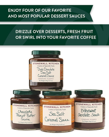 Stonewall Kitchen 4 Piece Our Dessert Sauce Collection