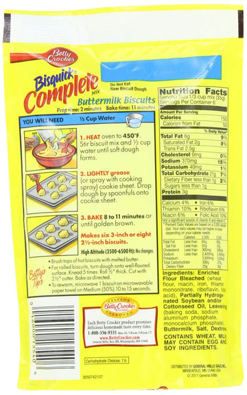 Bisquick Complete Mix - Buttermilk - 7.5 Ounce (Pack Of 4)