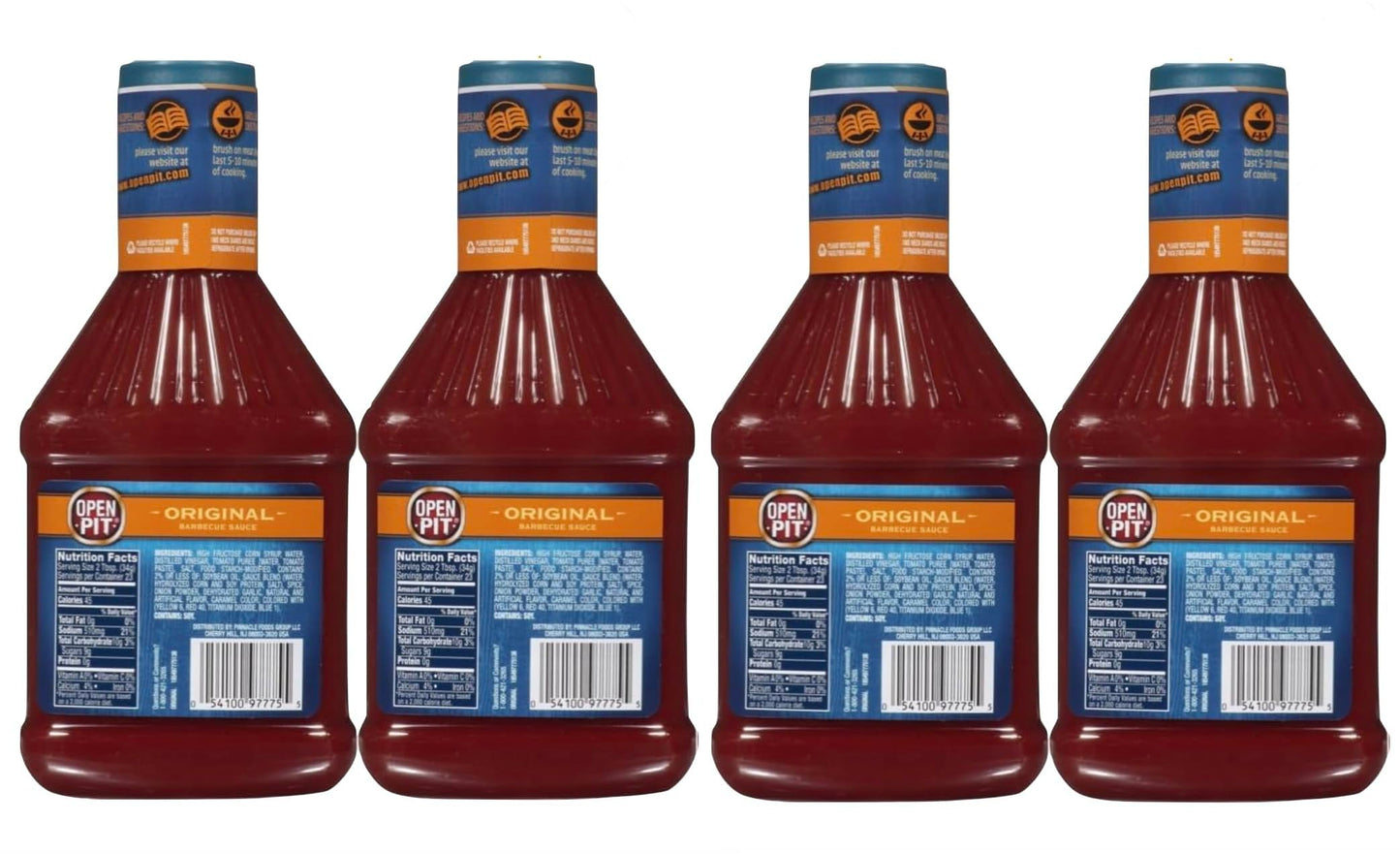 Open Pt Original Bbq Sauce, 18 Oz 4Pk