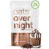 Oats Overnight Mocha Dream Breakfast Shake - 20g Protein, 100mg Caffeine, Gluten Free, 2.7 oz (Pack of 24)