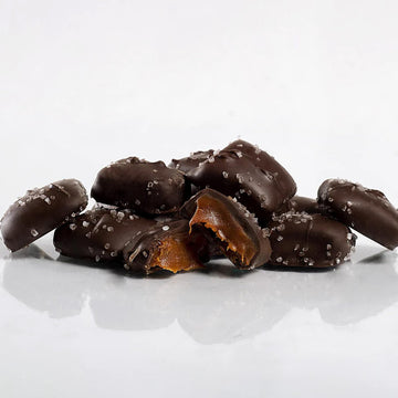 Sanders Fine Chocolate Dark Chocolate Sea Salt Caramel Mini Bites, 3.75 oz.