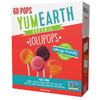 Yumearth Organic Pops Variety Pack, 60 Fruit Flavored Favorites Lollipops, Allergy Friendly, Gluten Free, Non-Gmo, Vegan, No Art