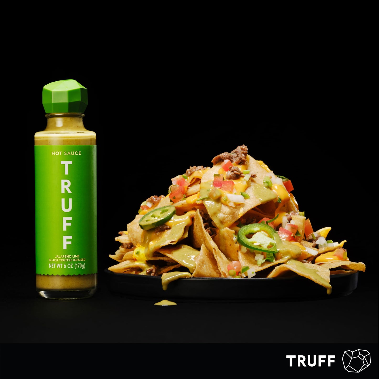 TRUFF Jalapeño Lime Hot Sauce Variety Pack - 3 Gourmet 6 oz Bottles
