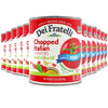 Dei Fratelli Chopped Italian Tomatoes with Herbs and Olive Oil - Vine-Ripened - Non GMO, Gluten-Free (28 oz. Cans, 12 pack)