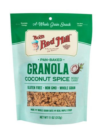 Bob'S Red Mill Coconut Spice Granola, 11Oz (Pack Of 6) - Non Gmo, Whole Grain, Kosher