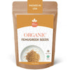 SPICY ORGANIC Fenugreek Seeds 2 lbs. - Whole Methi Seeds for Tea, Hair Care, and Indian Spice Cooking - USDA Certified Organic,