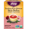 Yogi Tea Soothing Rose Hibiscus Skin Detox Tea - 16 Tea Bags Per Pack (6 Packs) - Organic Detox Tea To Support Skin Health - Inc