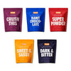 TCHO Baking Couvertures Variety Pack (5 Bag) | Organic & Fair Trade Certified | Non GMO, Non-Dairy, Vegan, Soy Free (8oz each)