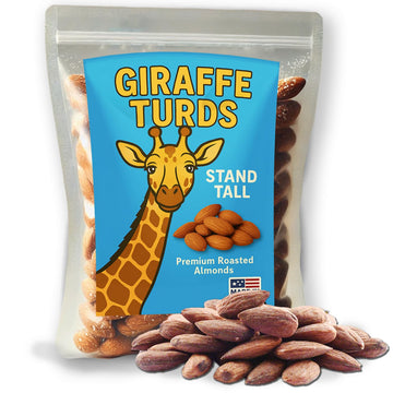 Animal Turds Roasted Almonds: Exotic Wildlife-Inspired Snacks, Perfect For Themed Parties, Unique Gifts For Animal Lovers, And E