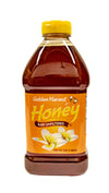 Golden Harvest Honey Unfiltered Raw Extra Light Wildflower Blend - 100% Pure Honey - Contains Natural Pollen - 3 Pounds
