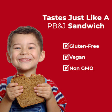 Betty Lou'S Pb&J Bars | Peanut Butter & Strawberry Snack Bars | Gluten Free, Vegan, Non Gmo | Deliciously Healthy Snacks | Indiv