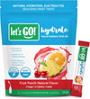 Letz Go! Hydration Drink Mix, Electrolytes & Antioxidants, Fruit Punch Flavor, 15 Pack, No Sugar, No Calories