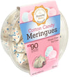 Krunchy Melts Original Meringue Cookies | Cotton Candy Flavor | Only 90 Calories Per Serving | Fat Free, Gluten Free, Dairy Free (4 Oz)