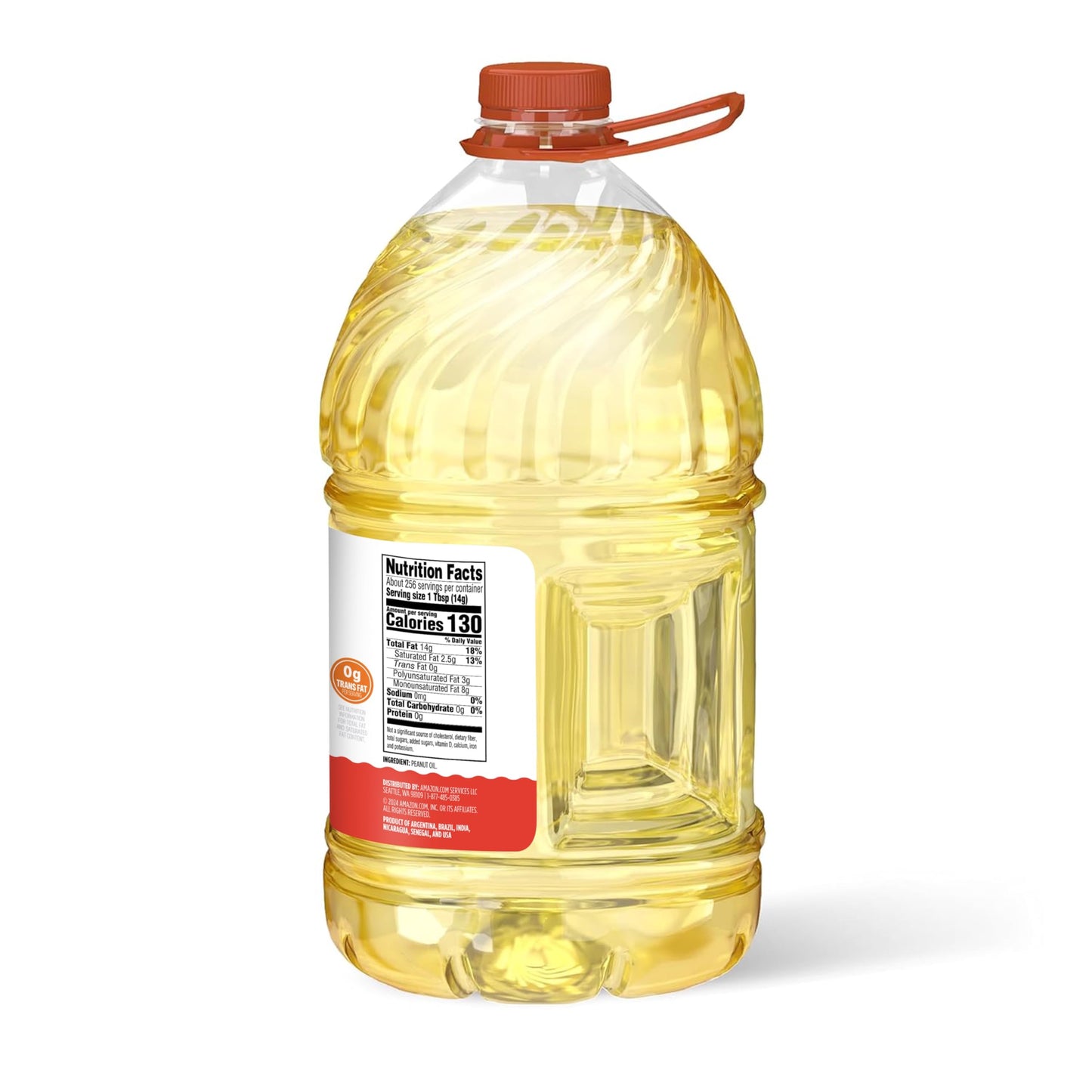large online retailer Grocery Peanut Oil, 128 Fl Oz, Pack of 1, Previously large online retailer Fresh