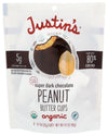 Justins Organic Super Dark Chocolate Peanut Butter Cups, 4.2 Oz