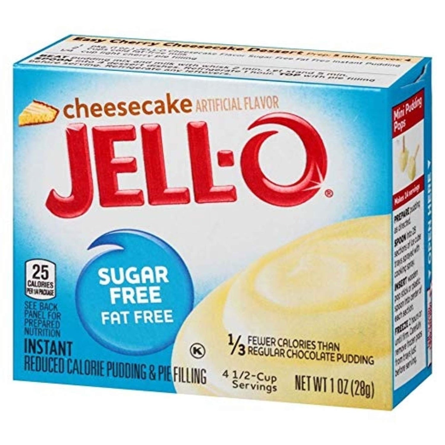 Jell-O Cheesecake Sugar Free Pudding & Pie Filling (3-Pack)