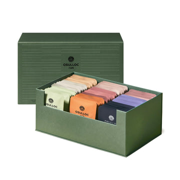 OSULLOC Special Tea Edition (54 count, 9 flavors x 6 ea), Premium Tea Variety sampler - Self Care Gift Box, Premium Gourmet Pure