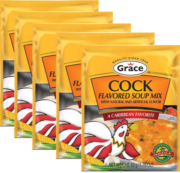Cock Flavour Soup - 50g (Pack of 5)