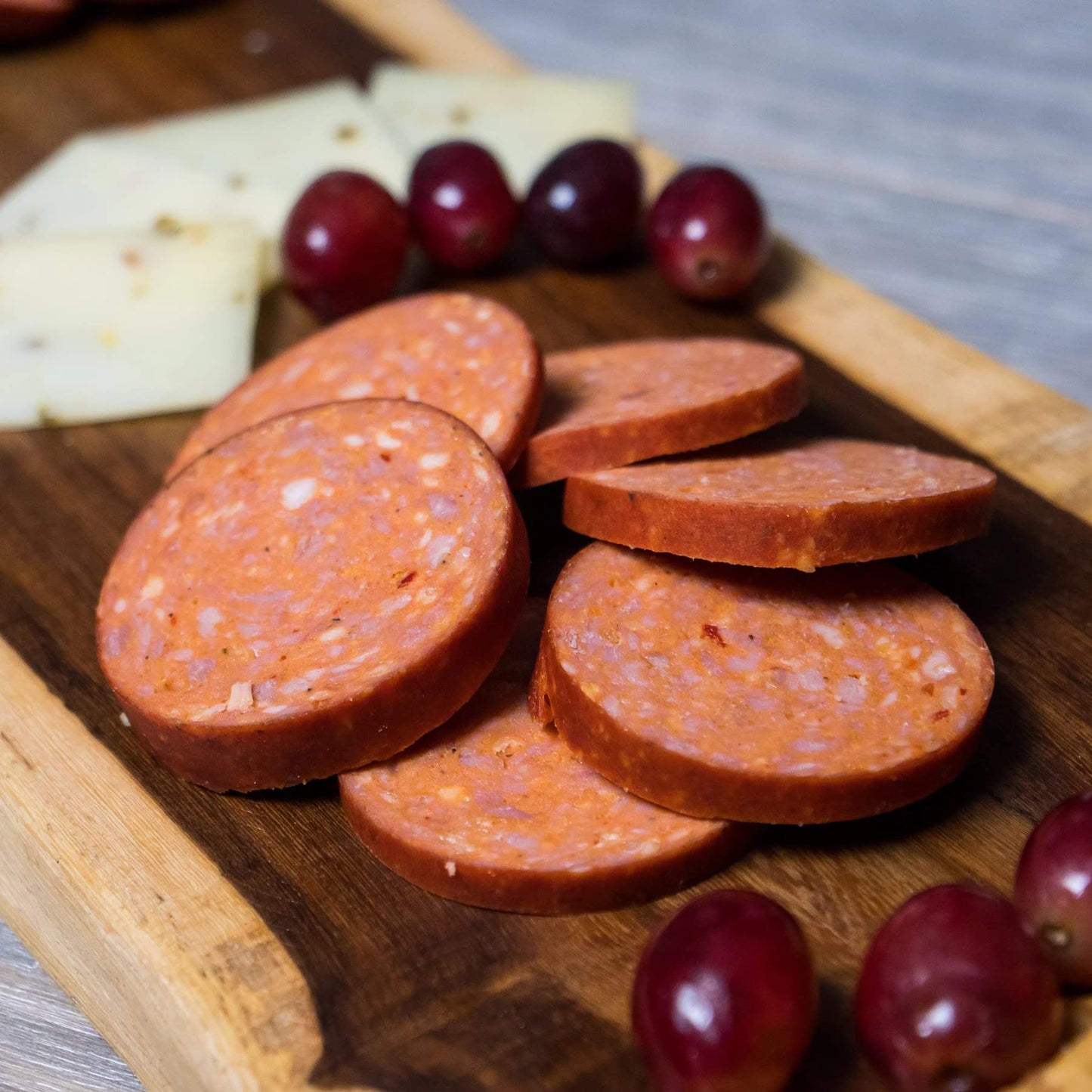 Pepper Joes Carolina Reaper Summer Sausage – Spicy Slow Smoked Sausage – 12 Ounces