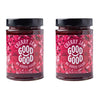 GOOD GOOD Cherry Jelly - 12 oz / 330 g - Keto Friendly No Added Sugar Cherry Jam - Keto - Vegan - Gluten Free - Diabetic - 12 Ou