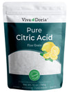 Viva Doria 100% Pure Citric Acid Food Grade Fine Grain 12 oz (340 g)