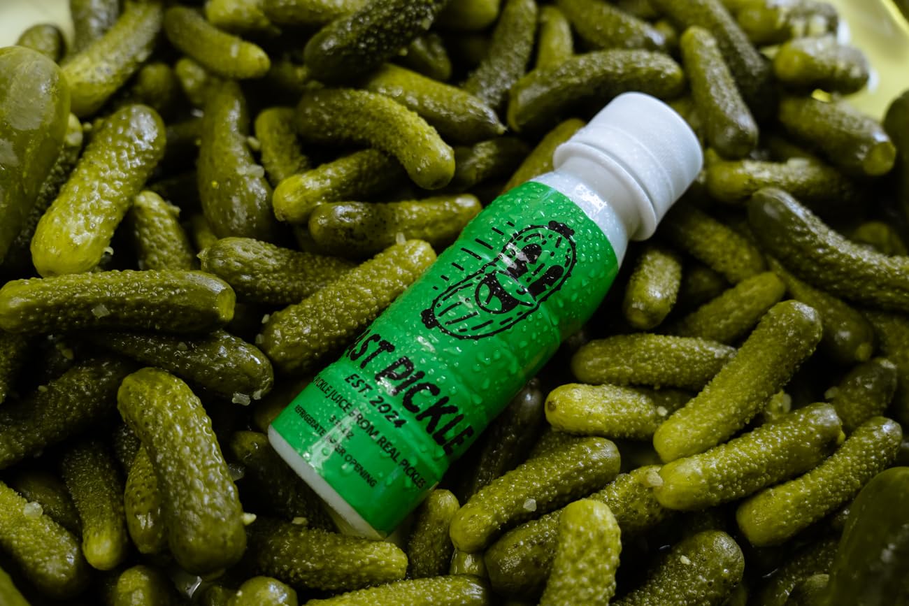 Fast Pickle Pickle Juice Shots - Hydration & Electrolyte Support, 3 Fl Oz, Pack of 24