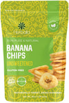 Herbaila Dried Banana Chips Unsweetened Bulk 1 Lb. Dried Bananas Unsweetened Banana Chips Dehydrated Bananas Unsweetened Dried Banana Slices Banana Crisps. All Natural Non-Gmo 16 Oz.
