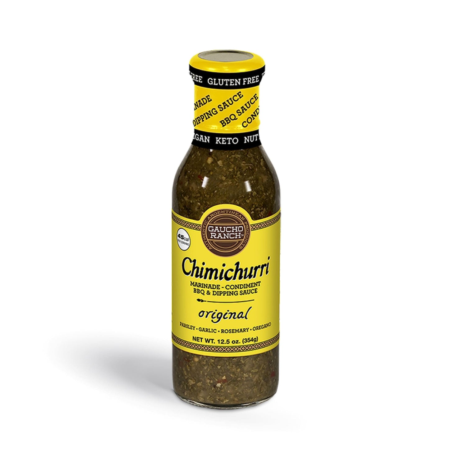 Gaucho Ranch Chimichurri Sauce Original Flavor | Chimichurri Seasoning Mix of Parsley, Garlic and Rosemary with Hints of Oregano
