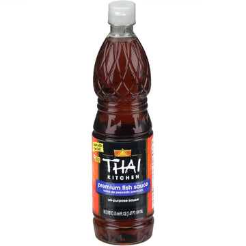 Thai Kitchen Premium Fish Sauce, 23.66 Fl Oz (Pack Of 6) - Six 23.66 Fluid Ounce Bottles Of Fish Sauce Crafted For Dressings And