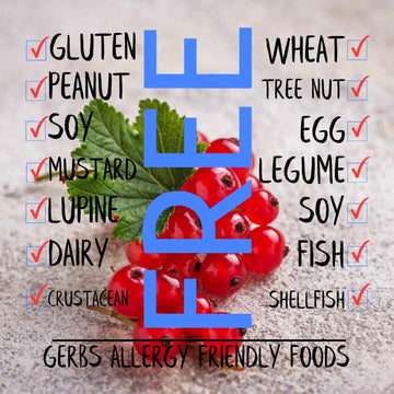 Gerbs Dried Zante Currants 2 lbs. | Unsulfured, No Additives, Resealable Bag | Naturally Bold & Tart Flavor | Top 14 Allergen-Fr