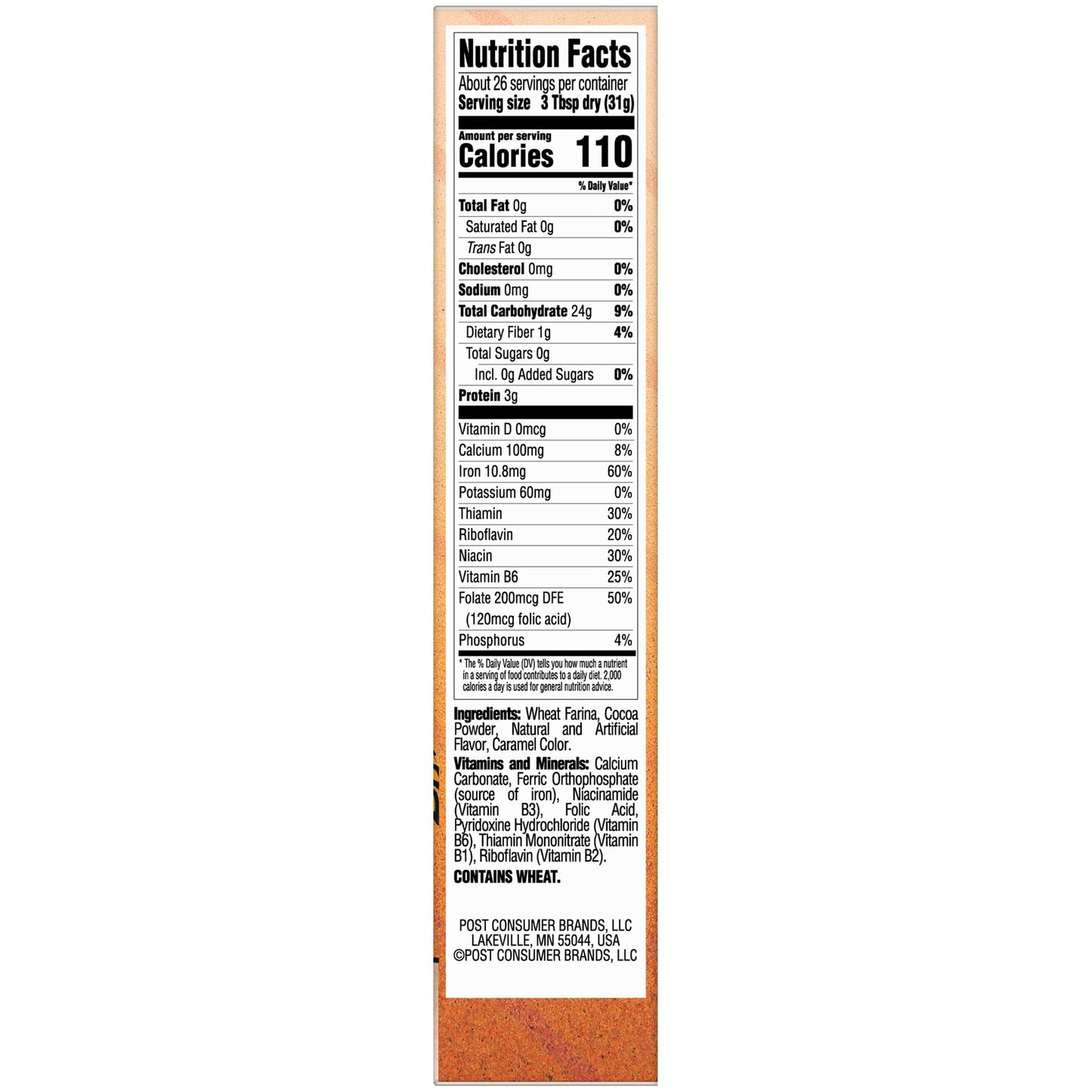 Malt-O-Meal Coco Wheats Breakfast Cereal, Quick Cooking, Kosher, 28 Ounce - 1 count