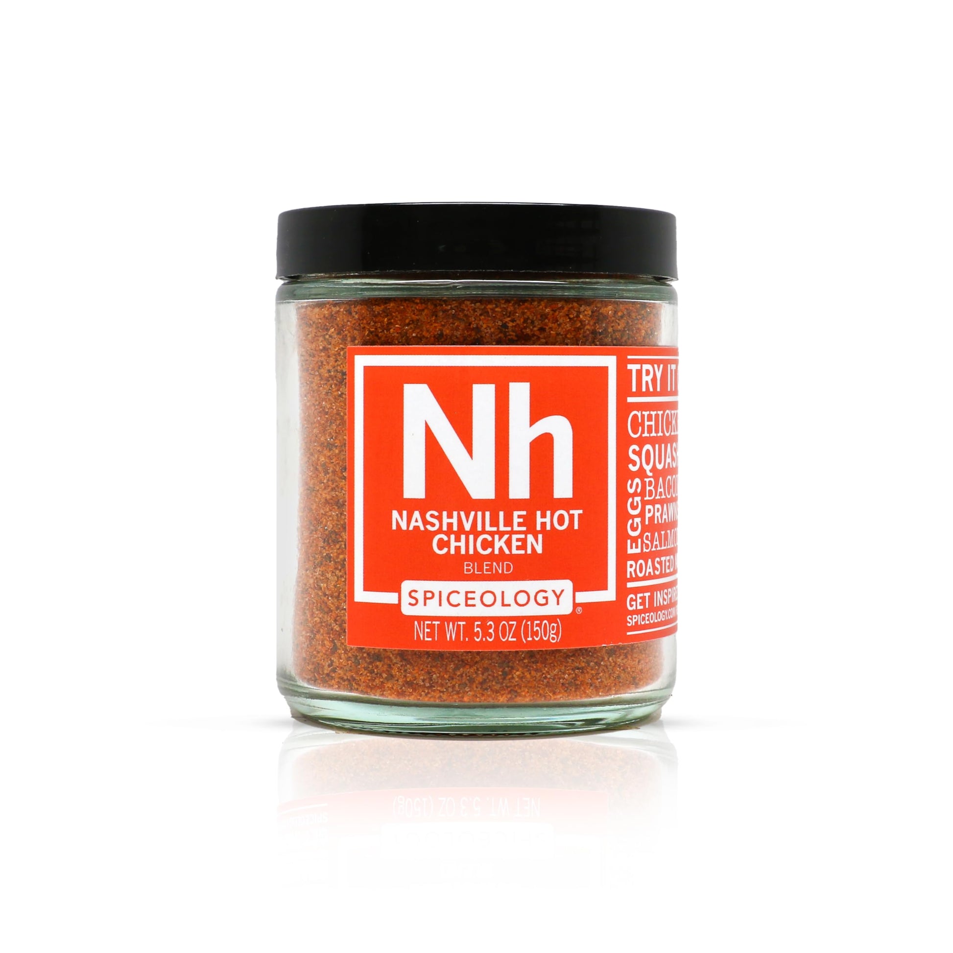 Spiceology - Nashville Hot Chicken Seasoning - Spicy BBQ Rubs, Spice Blends and Seasonings - Use On: Chicken, Squash, Eggs, Baco