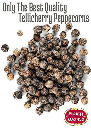 Spicy World Whole Black Peppercorns 1.75 Pound Bag - Steam Sterilized- Non-Gmo Black Pepper - Peppercorns For Grinder Refill