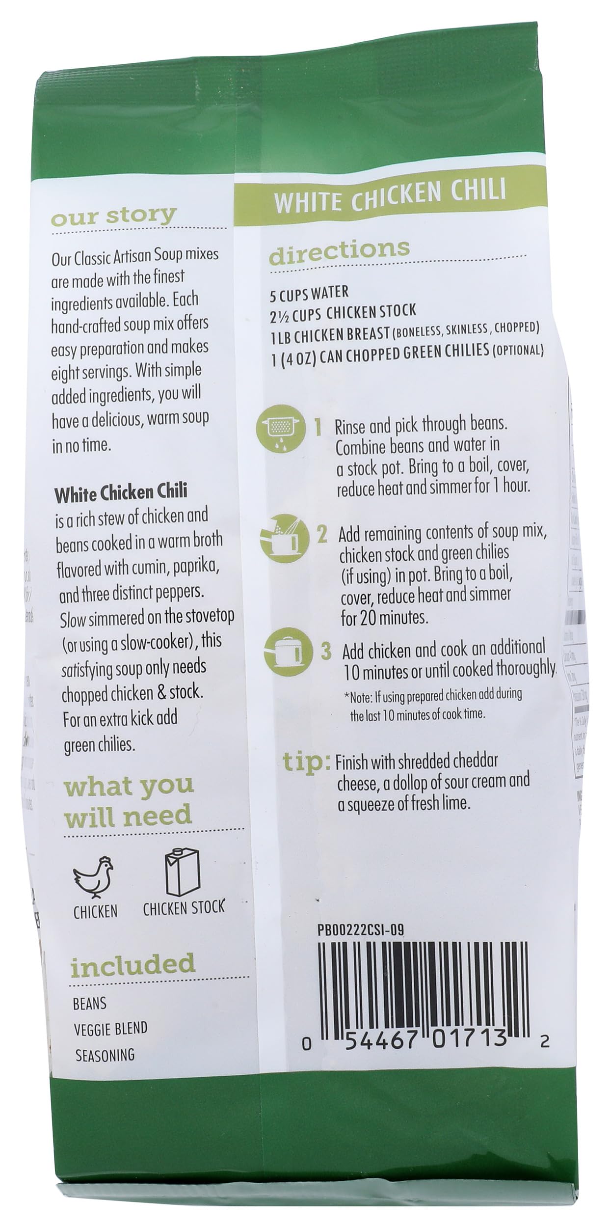 Canterbury Naturals, White Chicken Chili, 10.4 Ounce