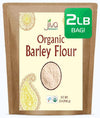Jiva Organic Barley Flour 2 Pound - All Natural & Raw - Product of India