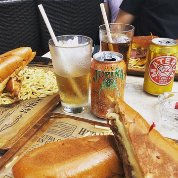 (16 Pack Bundle) Of Jupina, Cuba'S Favorite Beverage | One Of The Sweetest, Bubbly, Refreshing Pineapple Cream Sodas You Want To