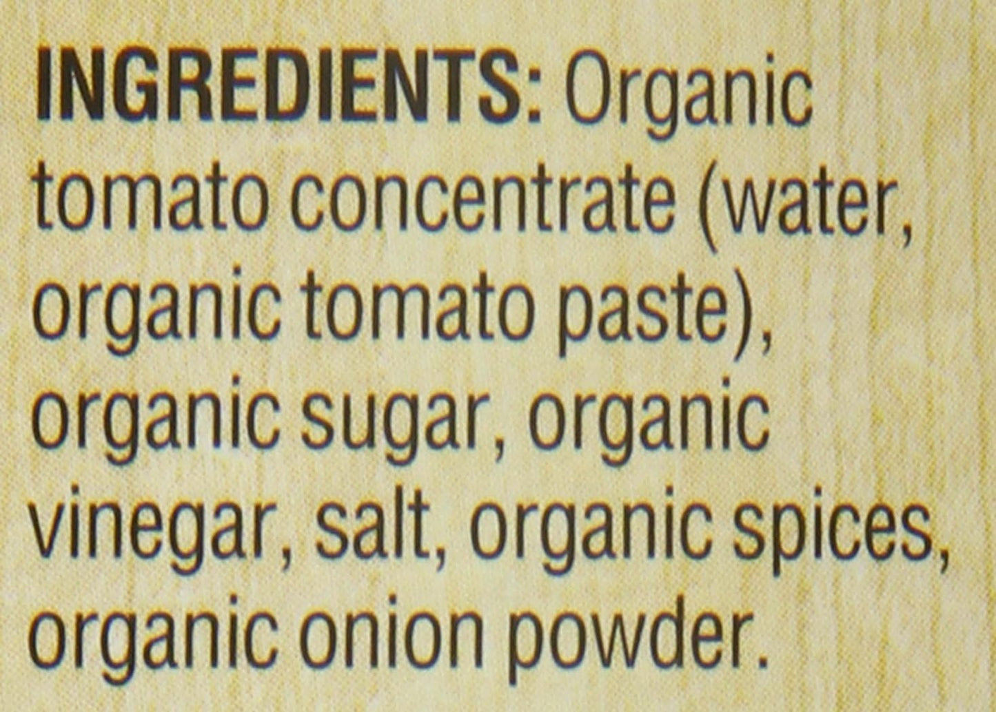 WOODSTOCK FARMS Organic Tomato Ketchup, 20 OZ