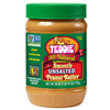 Teddie All Natural Smooth Unsalted Peanut Butter, Gluten Free & Vegan, Plastic Jar (26 Ounce (Pack Of 1))
