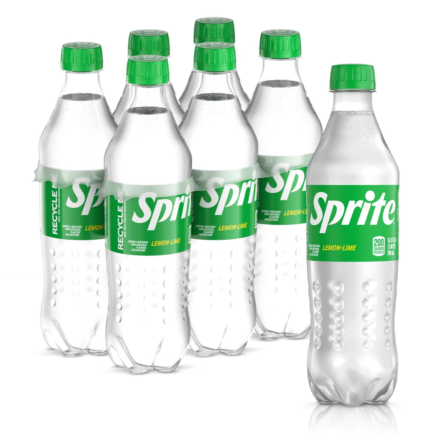Sprite Lemon Lime Soda, Soft Drinks, 16.9 fl oz, 6 Pack, Model TS0417-A700ML-M131