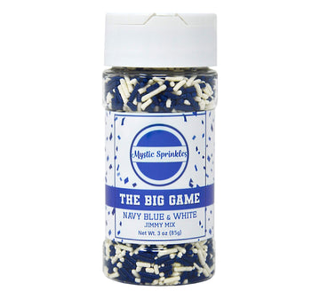 Mystic Sprinkles The Big Game Jimmy Mix 3Oz Bottle (Navy Blue & White)