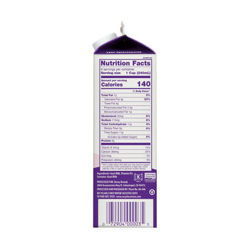 Meyenberg Goat Milk, Whole, Quart, 32 oz