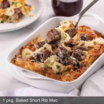 Omaha Steaks Homestyle Comfort Classics (Baked Short Rib Mac & Cheese, Baked Beef Bourguignon, Manicotti With Braised Beef Ragu,