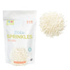 Color Kitchen White Sprinkles Natural Ingredients Baking Cake Decorations, Ice Cream, Cookie, Artificial Dye-free, Plant-Based C