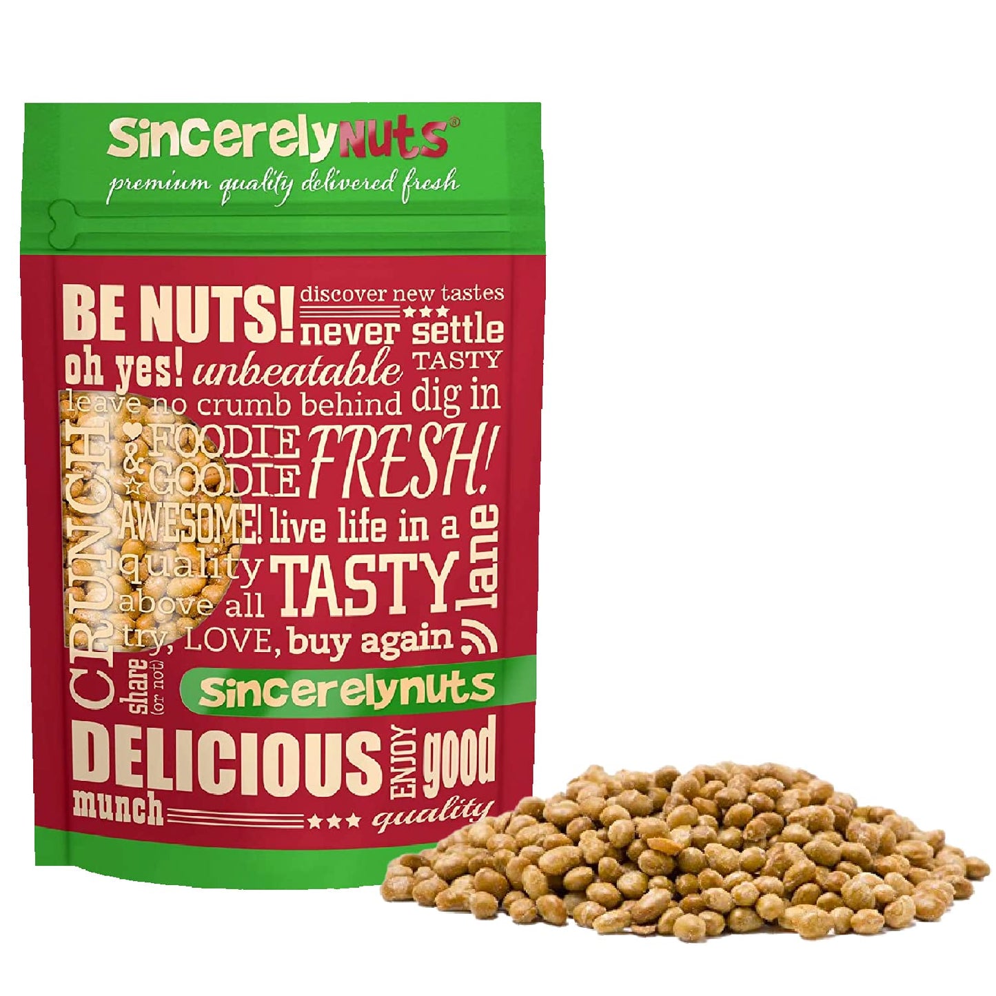 Sincerely Nuts Roasted Soybeans Lightly Salted (5 LB) - Healthy Fat - Vegan & Kosher - Easy Snack -Gluten-Free