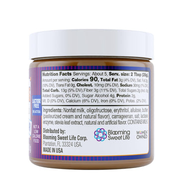 Dairysky Dulce De Leche No Added Sugar - 5.3 Oz Made With Real Milk, Gluten-Free - Milk Based Caramel - Perfect For Desserts - 3