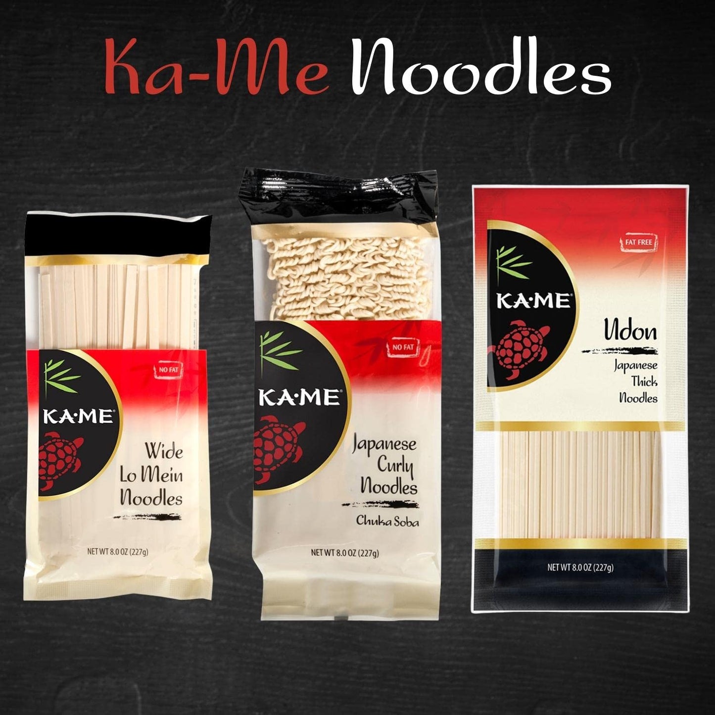 Ka-Me Japanese Ramen Noodles Pack Of 72 - Curly Chuka Soba Ramen Noodles Bulk For Delicious And Authentic Quick Meals