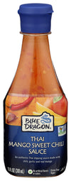 Blue Dragon Thai Mango Sweet Chili Sauce, 10.5 Oz (Pack Of 1), Dipping Sauce, Marinade, Squeezy Bottle, Gluten Free, Vegan