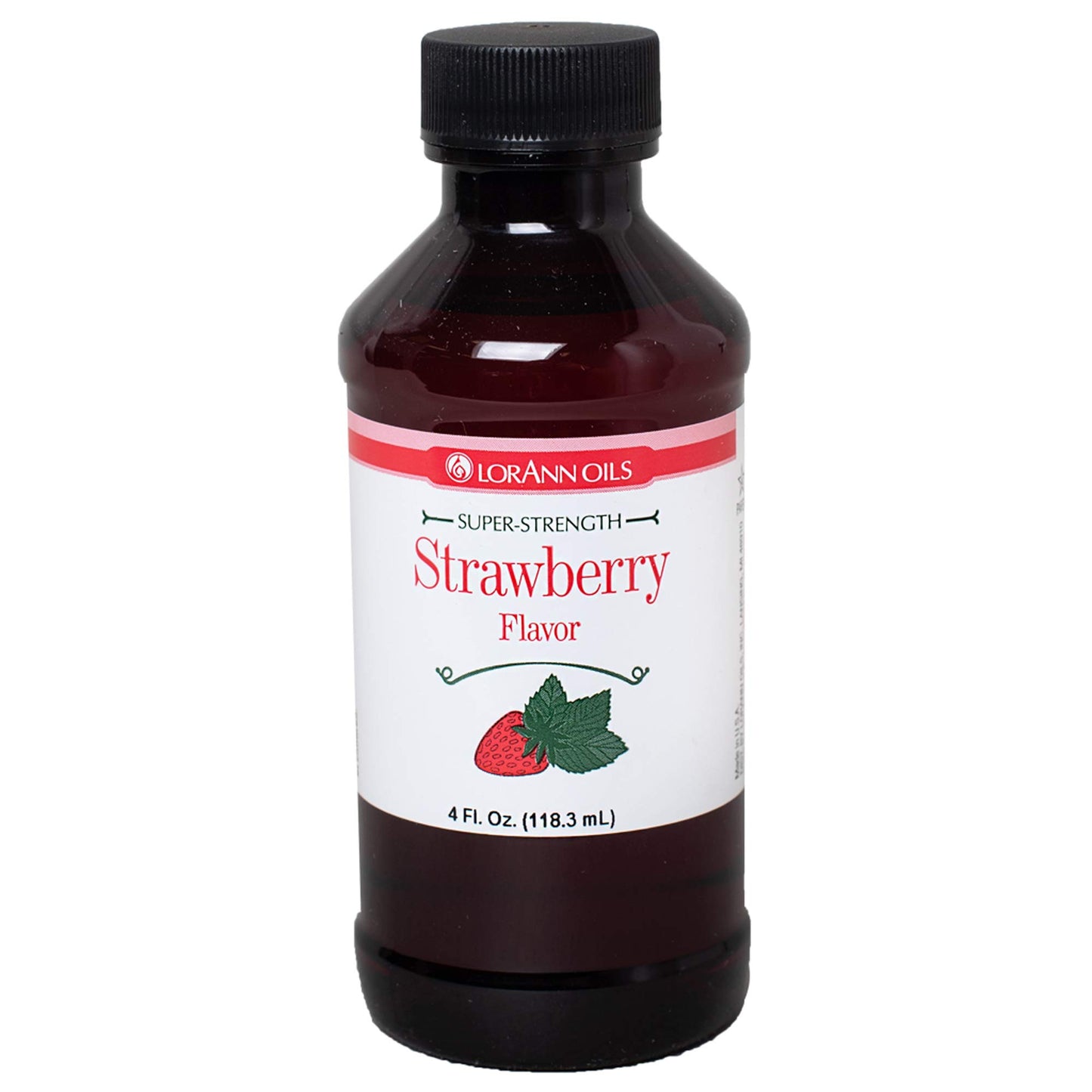 Lorann Strawberry Ss Flavor 4 Ounce Bottle