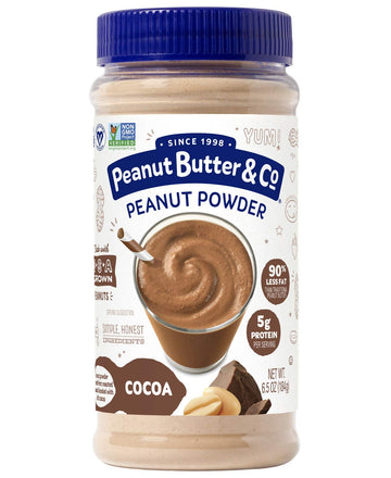 Peanut Butter & Co. Cocoa Peanut Protein Powder, Non-Gmo Project Verified, Gluten Free, Vegan, 6.5 Oz Jar